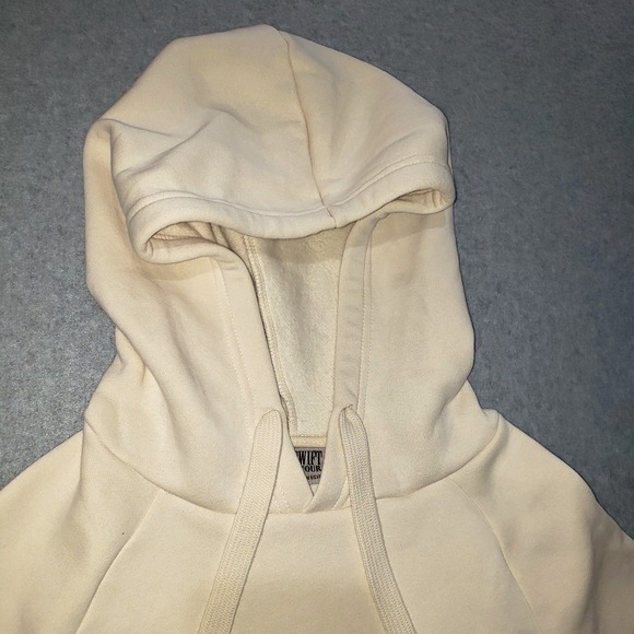 Taylor Swift The Eras Tour Hoodie Unisex Cream / Beige Sz XS Oversized Pullover - Picture 5 of 10